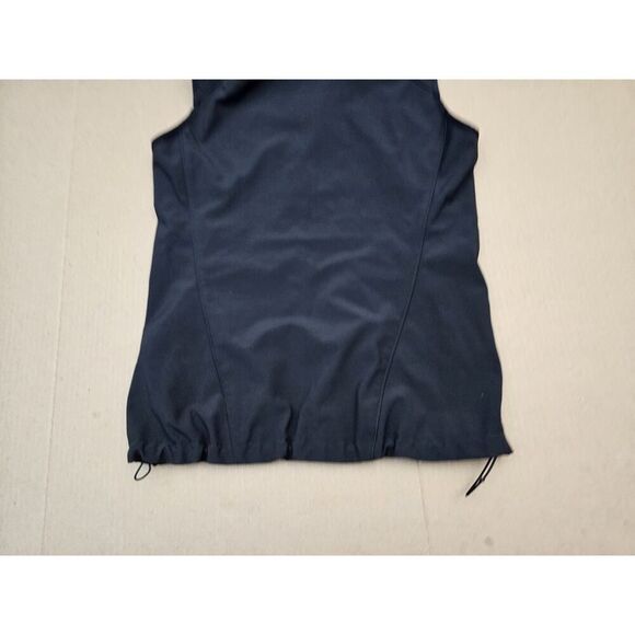 helly hansen Vest Men’s Small Gray Fleece Lined Soft shell Vest Company Logo - Picture 11 of 11